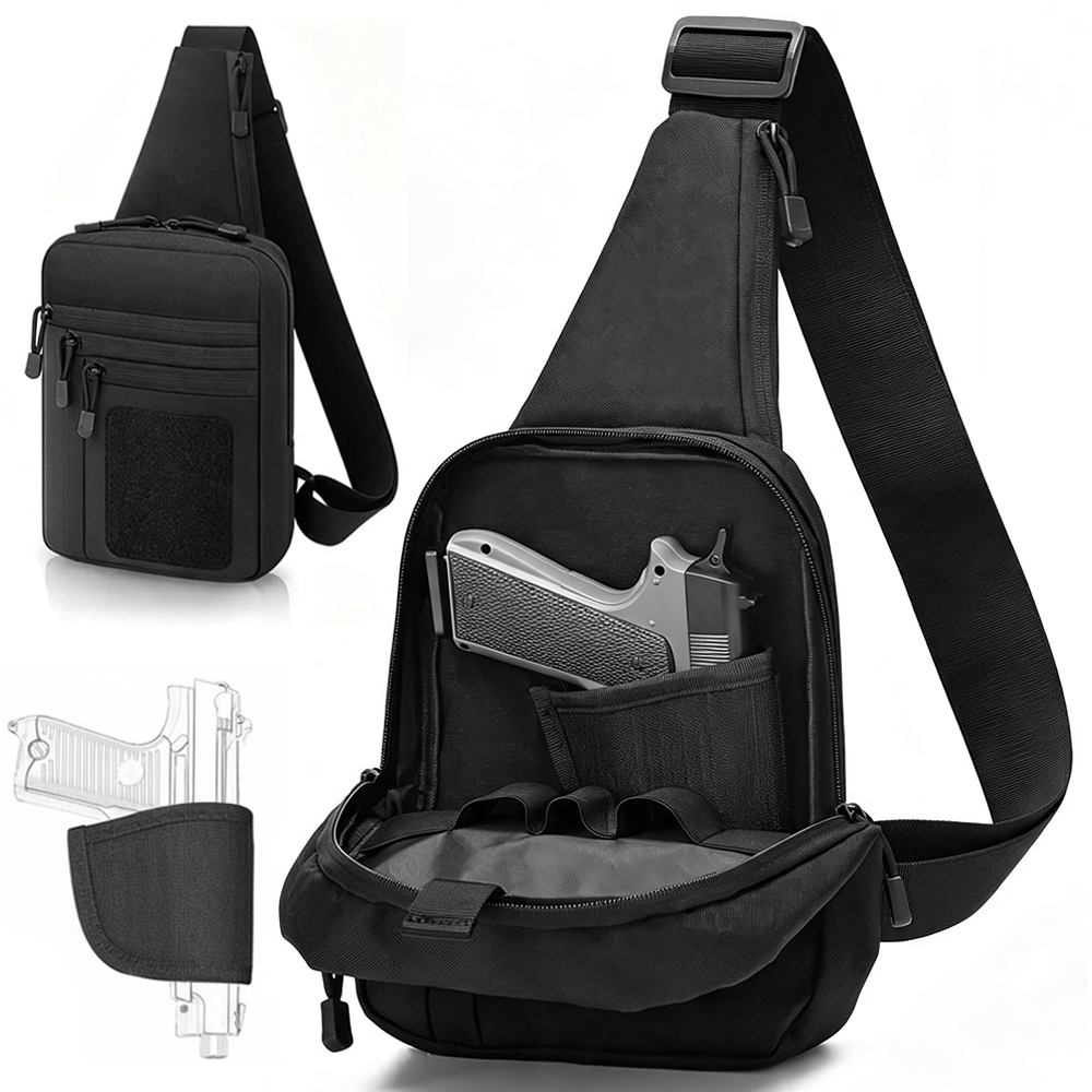 Edc Pistol Carry Bag - Bolso táctico de pecho para portar
