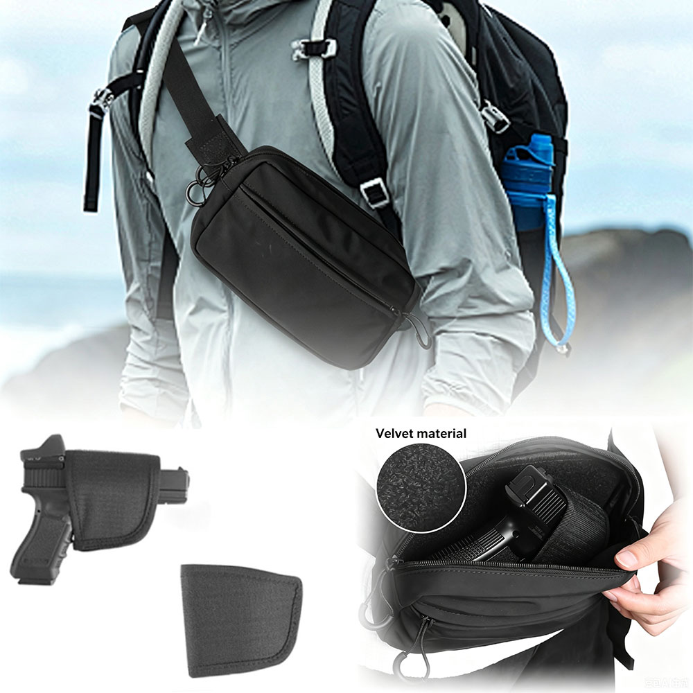 Edc Concealed Carry Fanny Pack - Riñonera táctica oculta con funda para