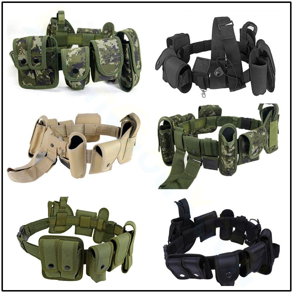 Edc Concealed Carry Belt - Conjunto de cinturón táctico para exteriores,
