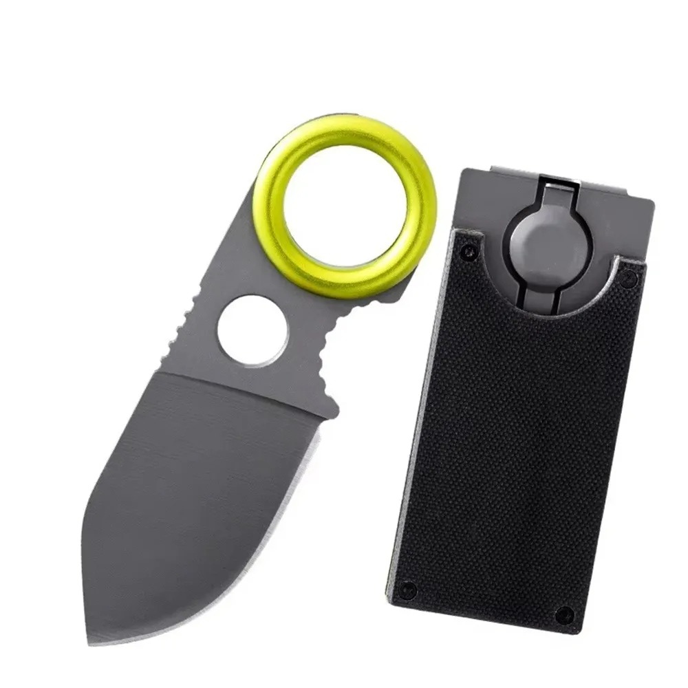 Mini Cuchillo de Anillo EDC de - Edc Pocket Carry Fixed Blade reseña y precio