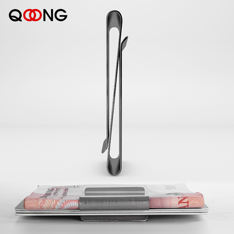 QOONG Acero inoxidable delgado - Money Clip Magnetic reseña y precio
