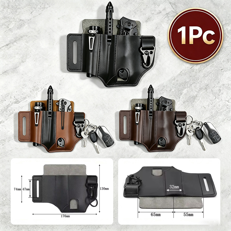 Colgador de cintura de piel de - Edc Carry Pocket Pouch reseña y precio