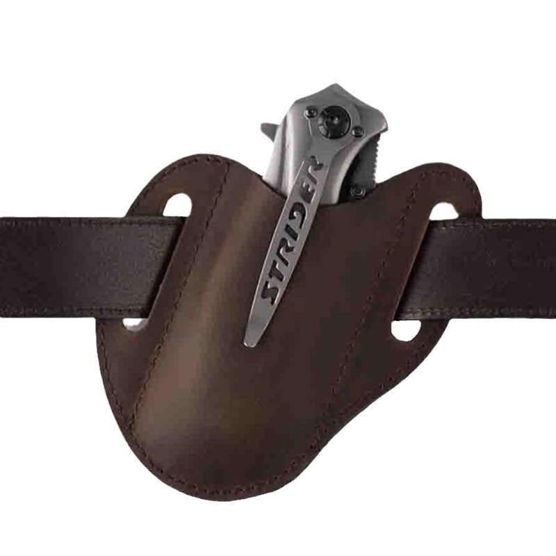 Funda de cuero genuino para so - Edc Carry Holster reseña y precio