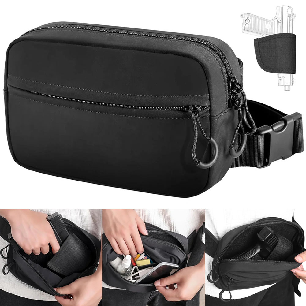 Bolsa de transporte oculta par - Edc Concealed Carry Fanny Pack reseña y precio