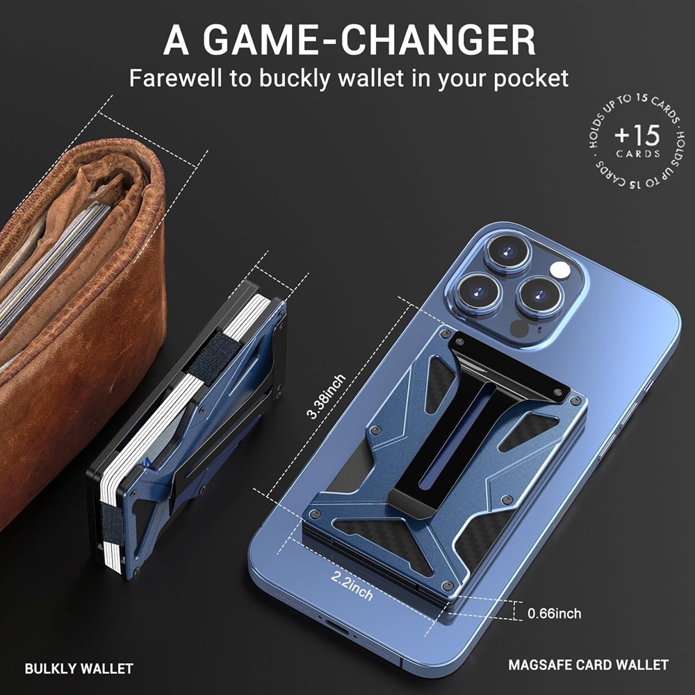 Cartera magnética para teléfon - Money Clip Magnetic reseña y precio