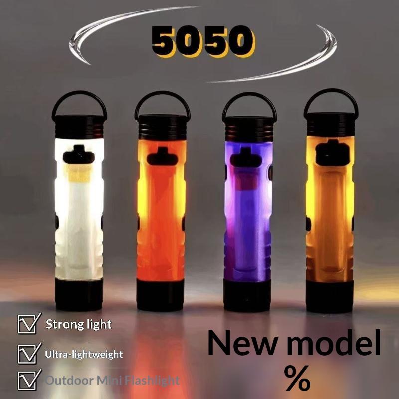 Linterna LED Recargable 5050,  - Edc Carry All reseña y precio