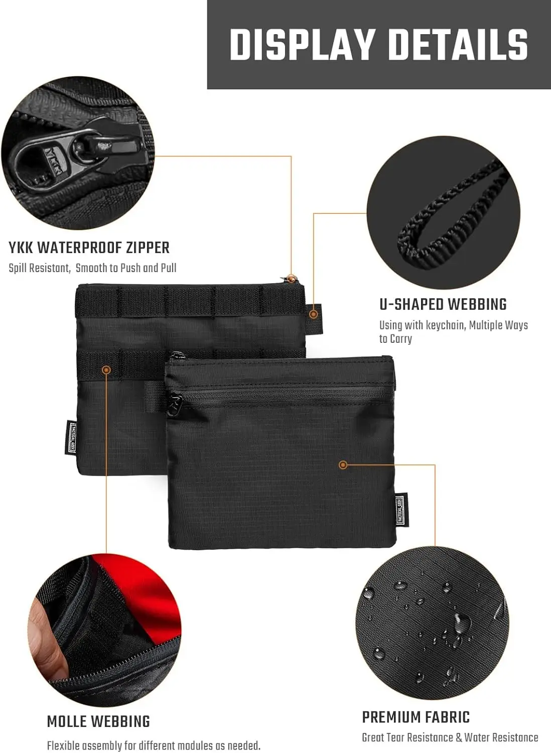Bolsa Táctica EDC Delgada A14  - Edc Carry Holster reseña y precio