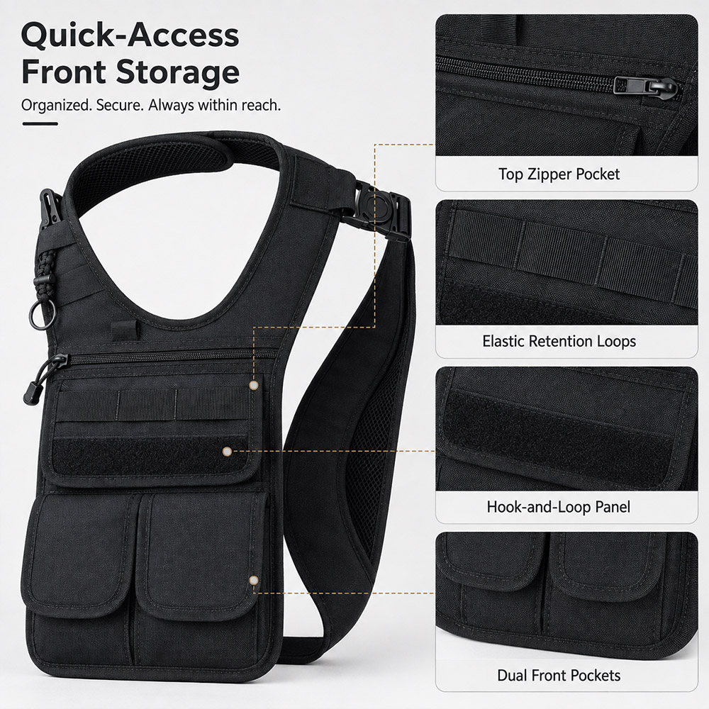 Bolsa Táctica Oculta para Herr - Edc Daily Carry reseña y precio