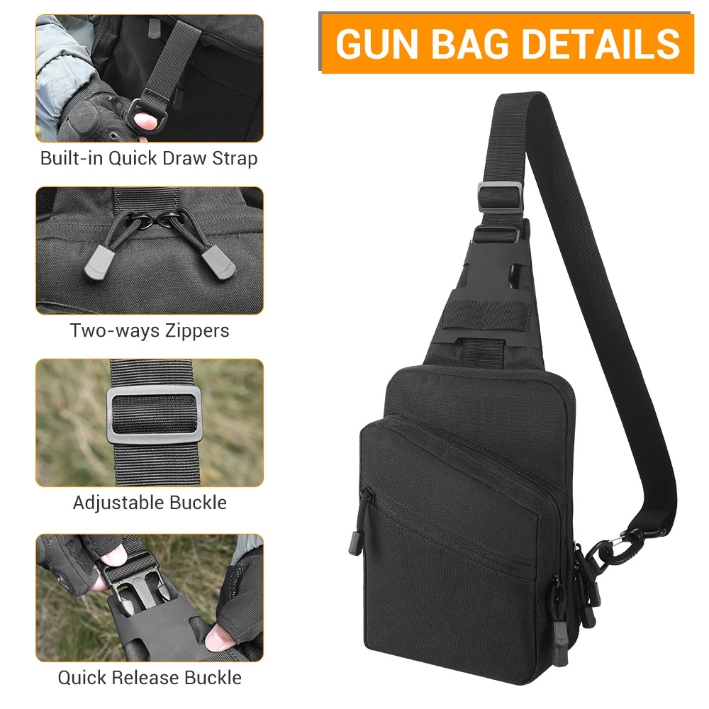 Bolsa Táctica para Pistola, Bo - Edc Pistol Carry Bag reseña y precio