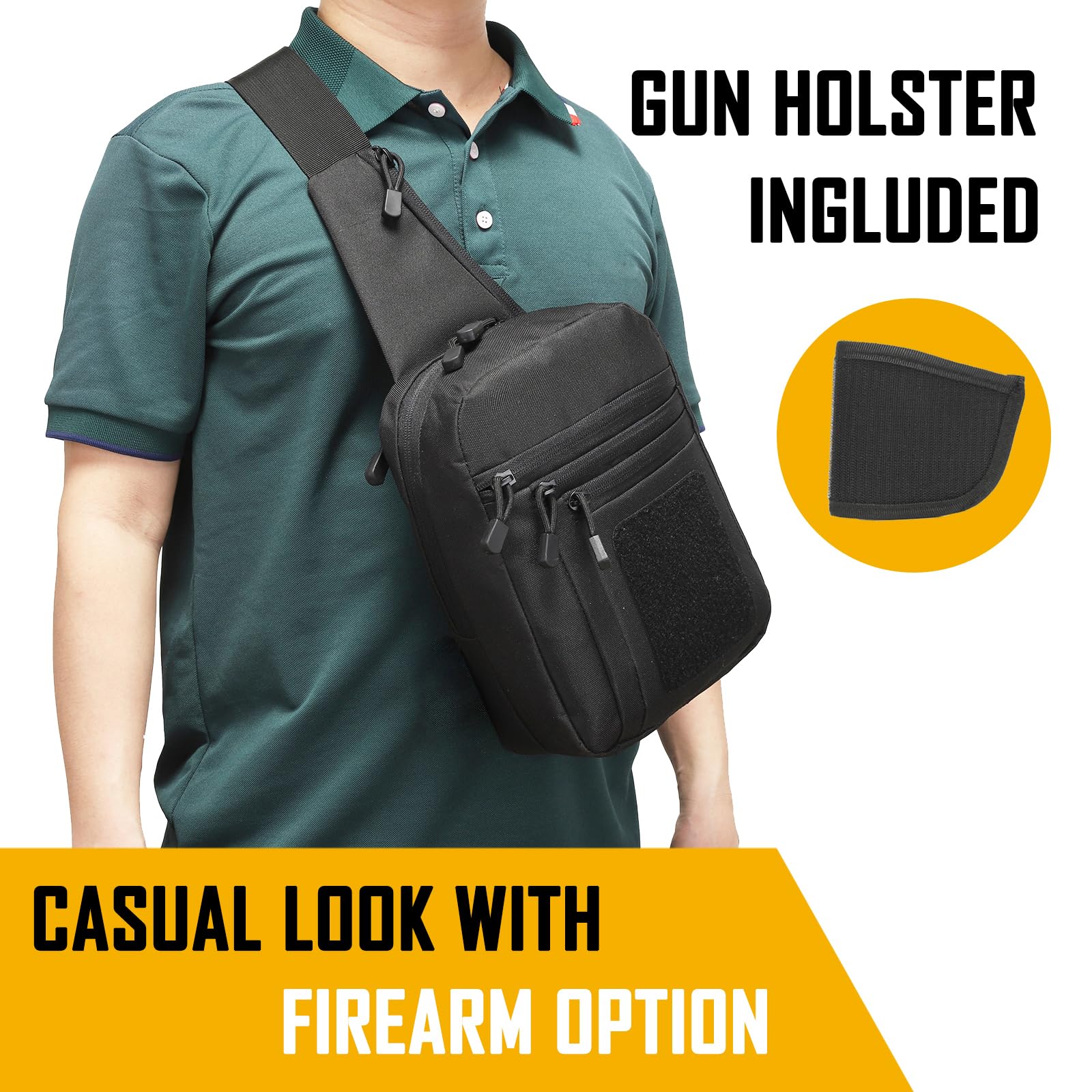 Bolso bandolera de transporte  - Edc Carry Holster reseña y precio