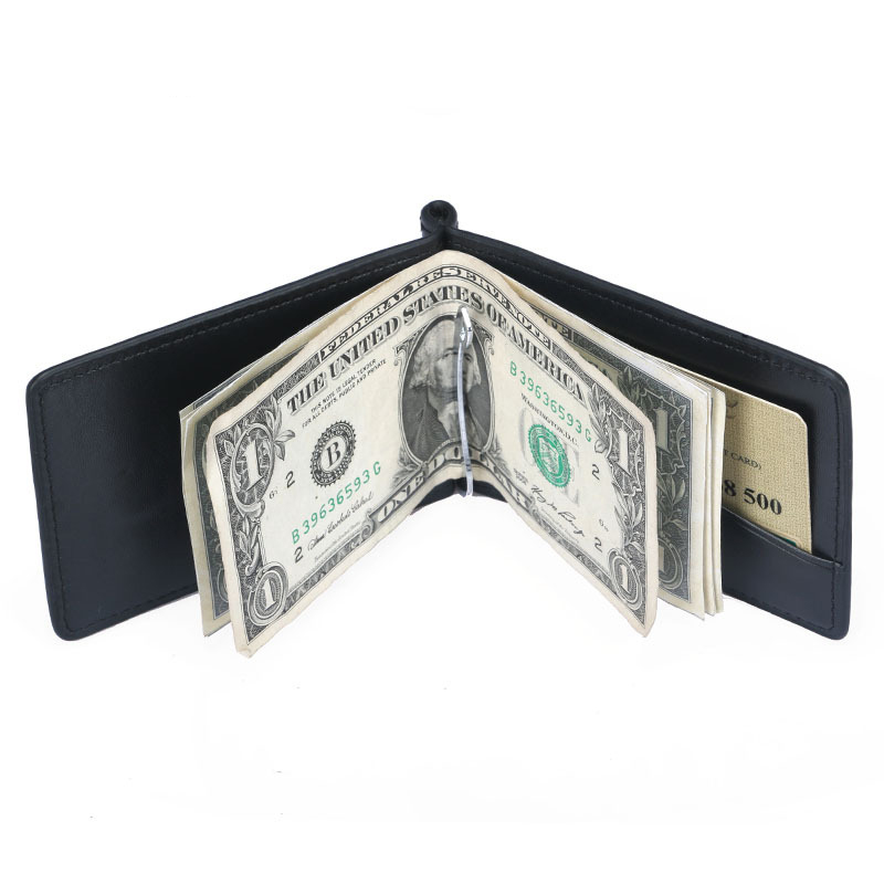 Mini billetera de cuero con Cl - Money Clip Magnetic reseña y precio
