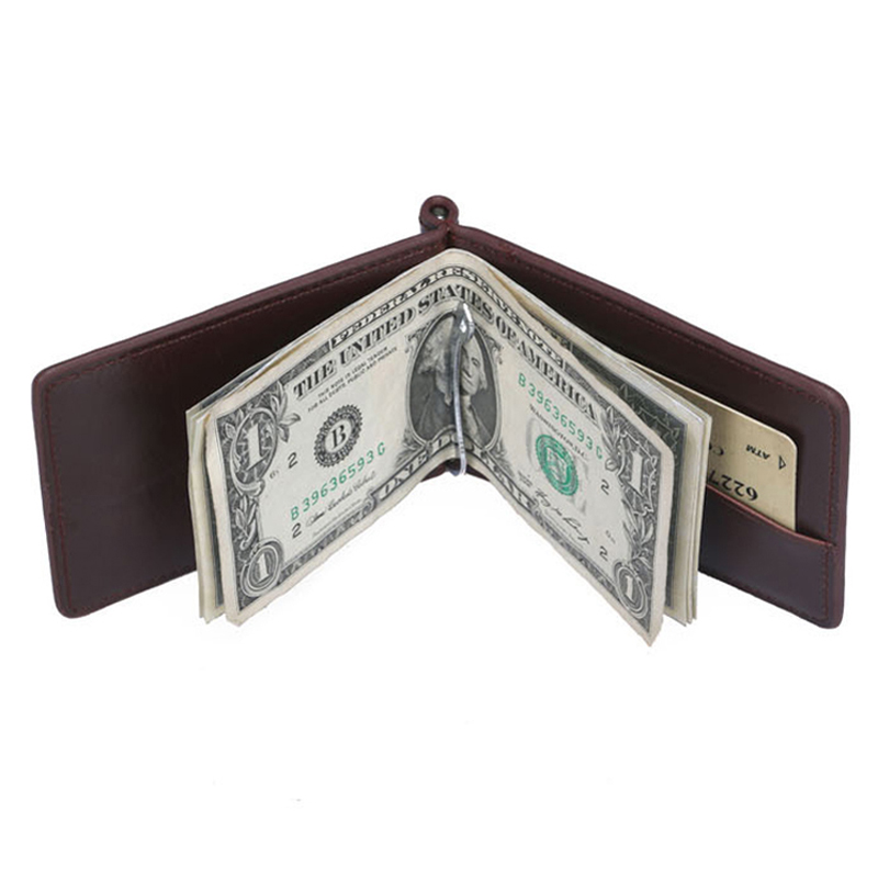 Mini billetera de cuero con Cl - Money Clip Magnetic reseña y precio
