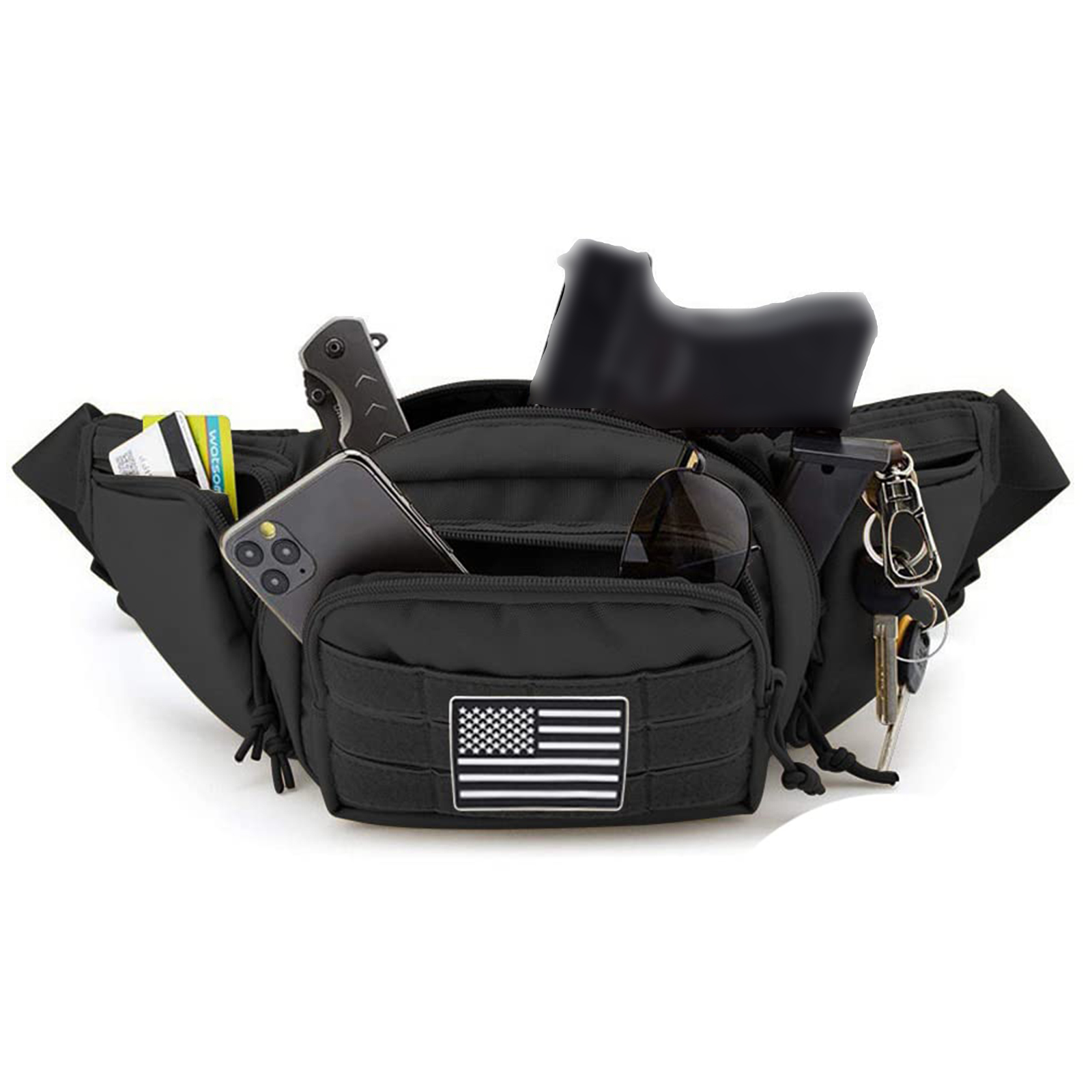 Riñonera táctica para hombre y - Edc Concealed Carry Fanny Pack reseña y precio
